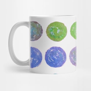 Polka Dot Paint Pattern Mug